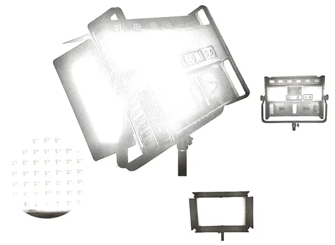 DRACAST Kala Plus 3000 RGBWW LED Panel 3 Light Kit -