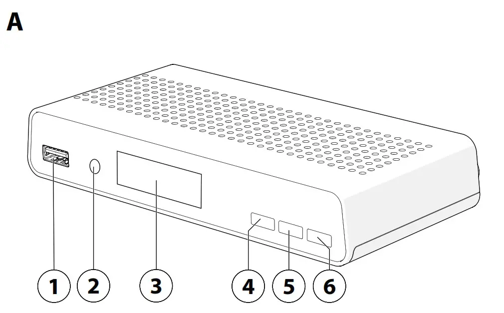 edis DVB-T2 Full HD Reciver A