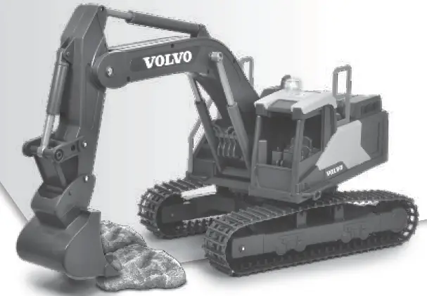 DiCKiE 203729018 RC Volvo Mining Excavator