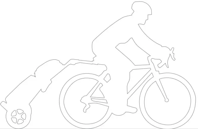 BURLEY Travoy Cargo Trailer Black