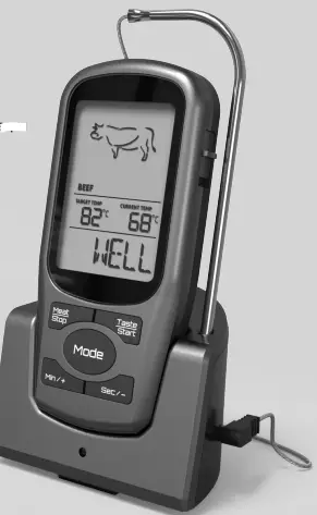 levenhuk 78931 F30 Wireless Meat Thermoprobe-fig1