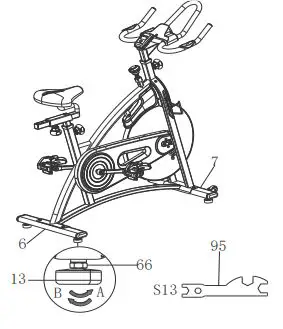 SUNNY-SF-B1877-Smart-Magnetic-Belt-Drive-Indoor-Cycling-Bike-FIG-11