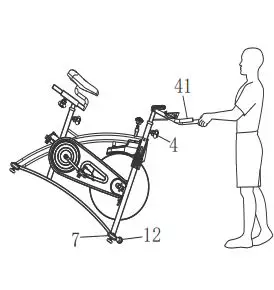 SUNNY-SF-B1877-Smart-Magnetic-Belt-Drive-Indoor-Cycling-Bike-FIG-14