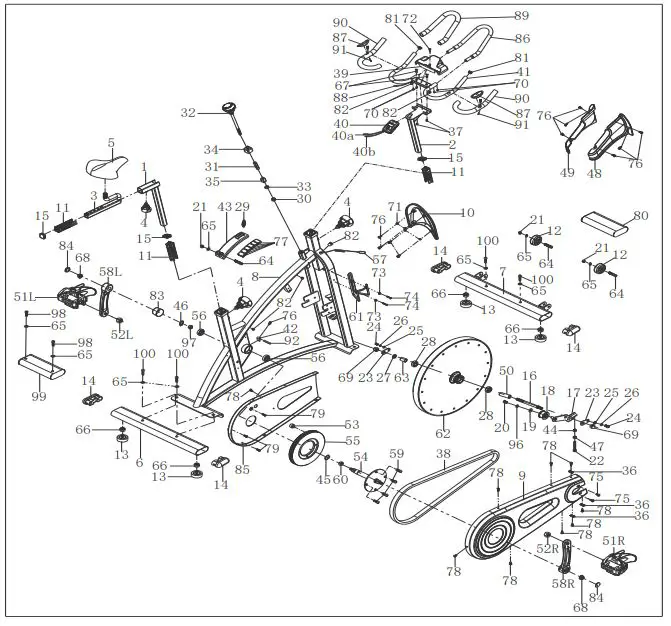 SUNNY-SF-B1877-Smart-Magnetic-Belt-Drive-Indoor-Cycling-Bike-FIG-16