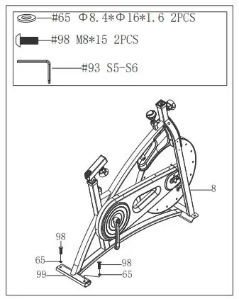 SUNNY-SF-B1877-Smart-Magnetic-Belt-Drive-Indoor-Cycling-Bike-FIG-3