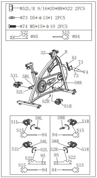 SUNNY-SF-B1877-Smart-Magnetic-Belt-Drive-Indoor-Cycling-Bike-FIG-6