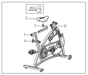 SUNNY-SF-B1877-Smart-Magnetic-Belt-Drive-Indoor-Cycling-Bike-FIG-7