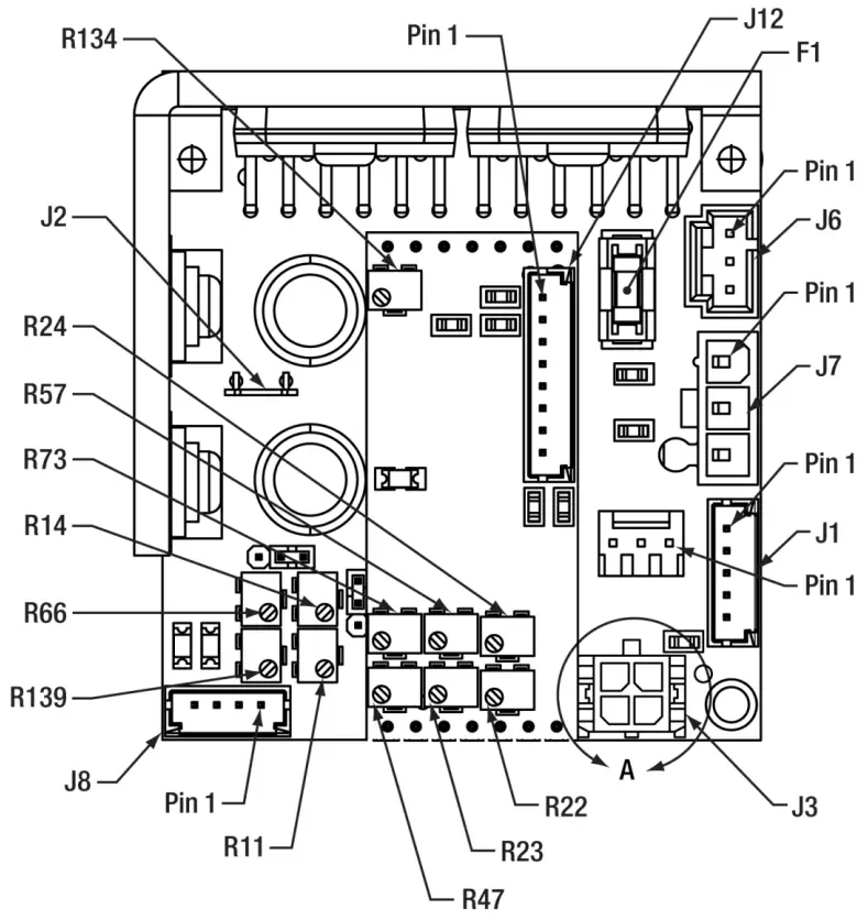 THORLABS QD 4000 Class 1 Servo Amplifier for QS Series Galvo Scanners - Outline Drawings 1