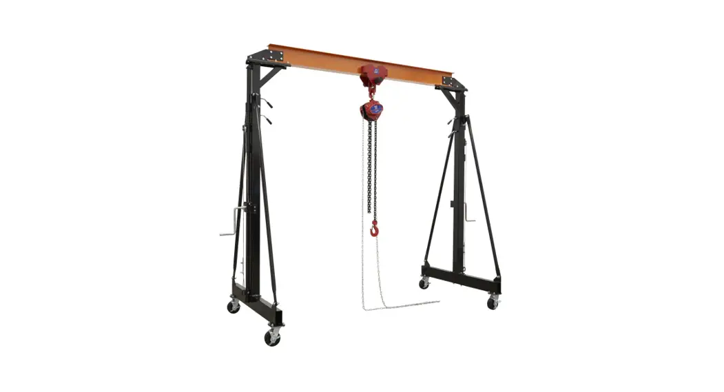 Sealey Sg2000w 2 Tonne Portable Adjustable Gantry Crane Instructions