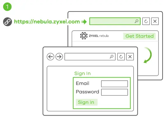 ZYXEL NWA90AX 802.11ax Dual-Radio PoE Access Point - app6