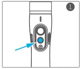 FEIYUTEK VIMBLE 2 3-Axis Stabilized Handheld Gimbal for Smartphone User Manual - Click the function button five times