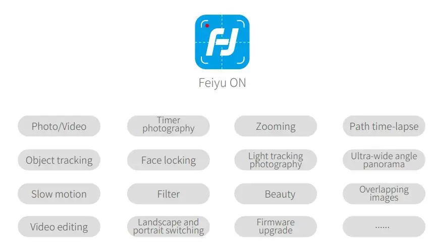 FEIYUTEK VIMBLE 2 3-Axis Stabilized Handheld Gimbal for Smartphone User Manual - Download App