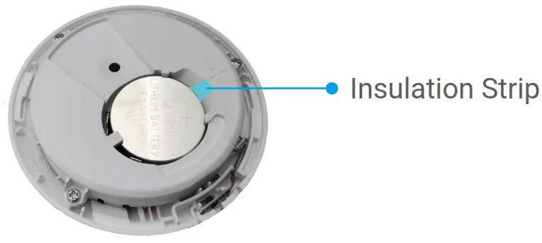 EZVIZ CST51C Temperature and Humidity Monitor - Remove Insulation Strip