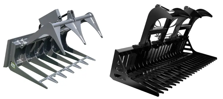 BRABER EQUIPMENT BE-SSGBXXXX Skid Steer Grapple Bucket