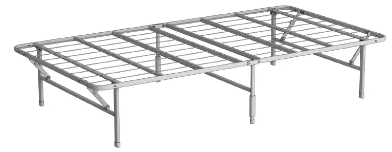 MELLOW-Twin-Quickbase-Bifold-Metal-Performance-Bed-Frame-