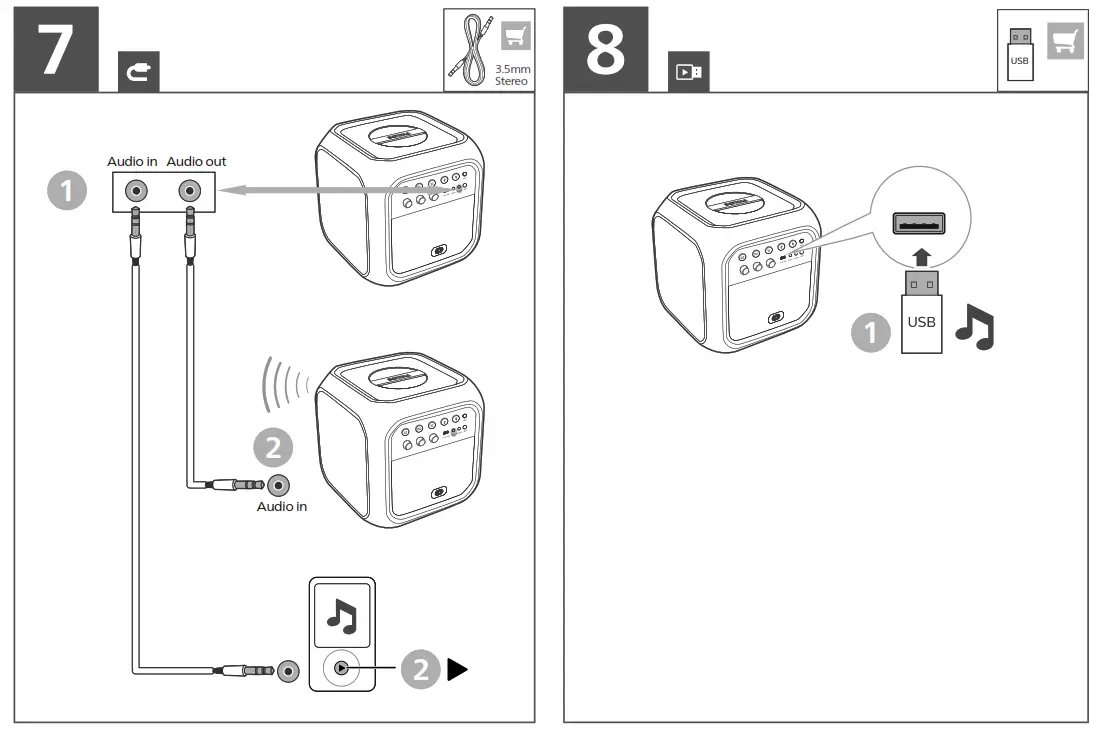 PHILIPS TAX7207 7000 Series Bluetooth Party Speaker - fig 6