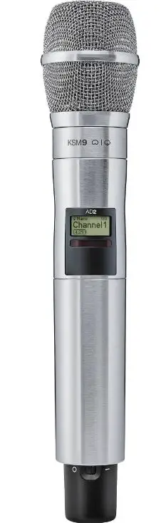 SHURE AD2 Digital Handheld Wireless Microphone Transmitter feature