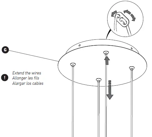 artika PDT4-AVC-BL Avalon 4-Light LED Pendant-4