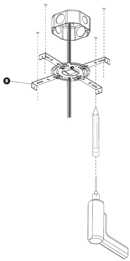 artika PDT4-AVC-BL Avalon 4-Light LED Pendant-5