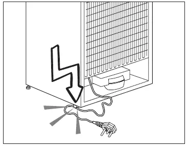 beko BVF290PX 250L Upright Freezer-3