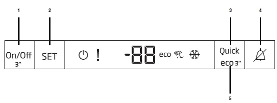 beko BVF290PX 250L Upright Freezer-9