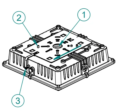 HUBBELL SGC-20-4K Ceiling Surface and Garage Light 1
