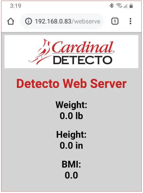 DETECTO MV1C MedVue Medical Weight Analyzer Wi-Fi and Bluetooth 03