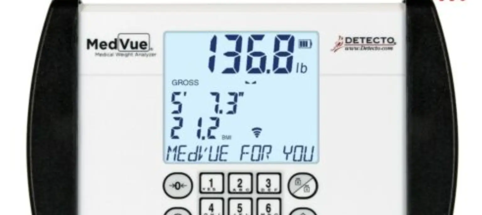 Detecto Mv1c Medvue Medical Weight Analyzer Wi-fi And Bluetooth User Manual