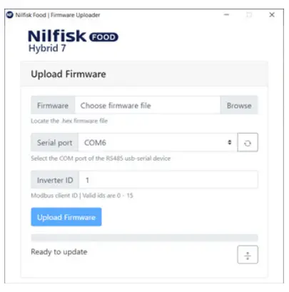 nilfisk food MU421-P Control Panel for Hybrid Units - fig53