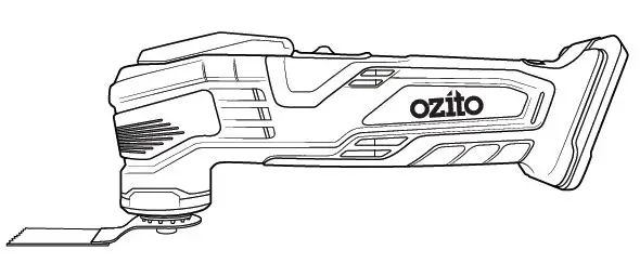 Ozito X Pxc 18v Cordless Multi Function Tool Instruction Manual