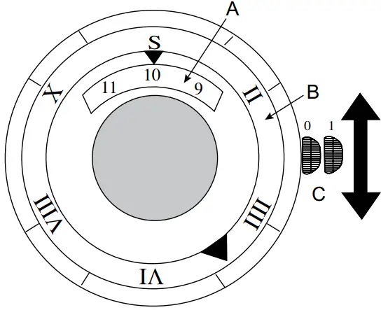 Stauer 52499 Crusader Coin Watch - WATCH DISPLAY