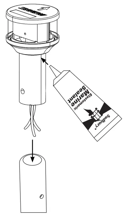 SEAVIEW LTBLED12 Round LED Combo Masthead - Apply marine