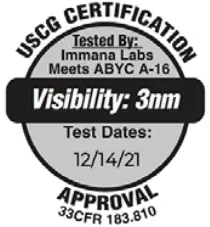 SEAVIEW LTBLED12 Round LED Combo Masthead - vessels under