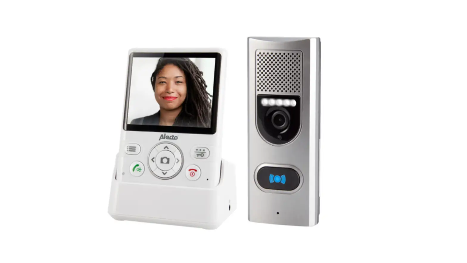 Alecto Adi-250 3.5 Inches Door Intercom User Manual