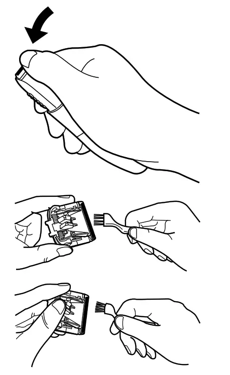 Panasonic ER2403 Body Hair and Beard Trimmer - Fig8