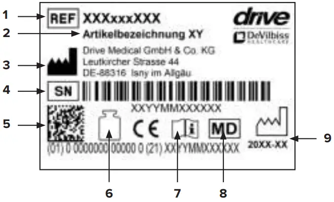 Identification plate
