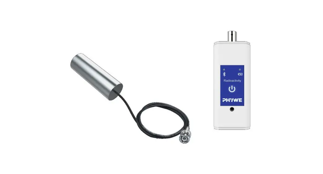 Phywe 12937-20 Smartsense Radioactivity Instruction Manual
