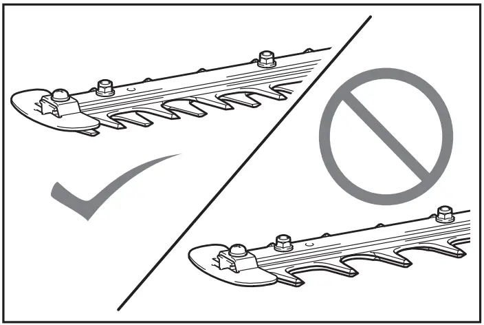 makita UH00 Series Cordless Hedge Trimmer - fig 7