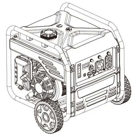 CHAMPION 200953 4250W Wireless Remote Start - Cover