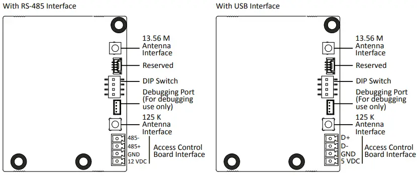 HIKVISION DS-K7CR01 Series Card Reader UD25797B-fig4