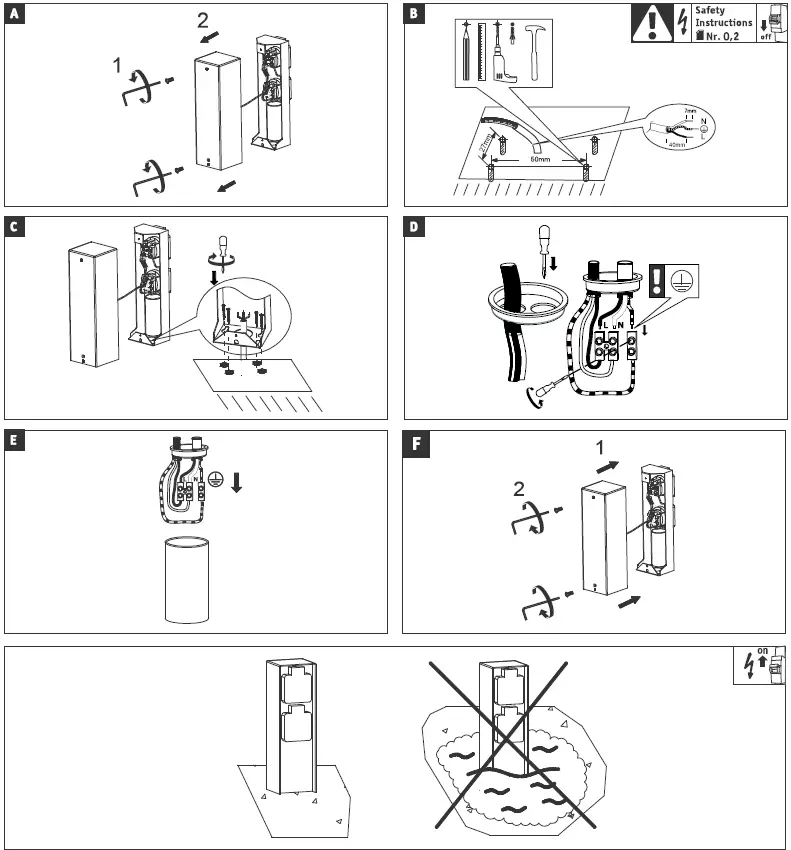 Paulmann-946-57-Outdoor-Socket-Column-Rio-Square-Anthracite-Double-Plug-FIG-2