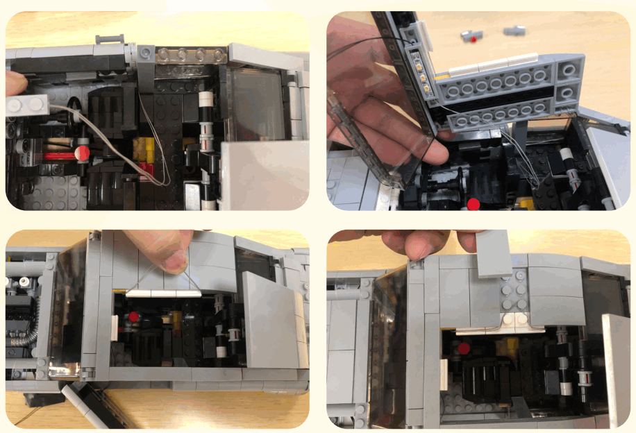 GAME OF BRICKS DB5 10262 Light Kit for James Bond Aston Martin - 10