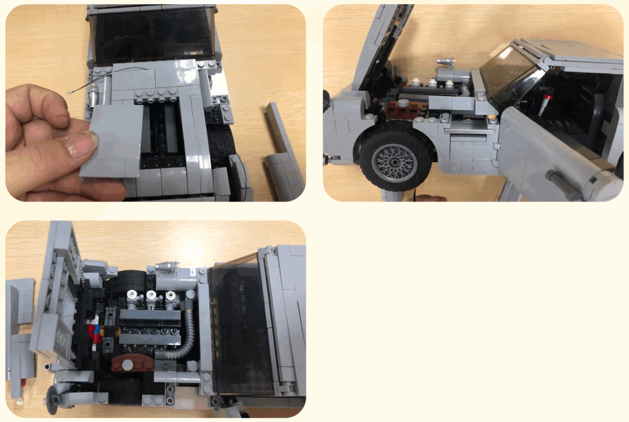 GAME OF BRICKS DB5 10262 Light Kit for James Bond Aston Martin - 4