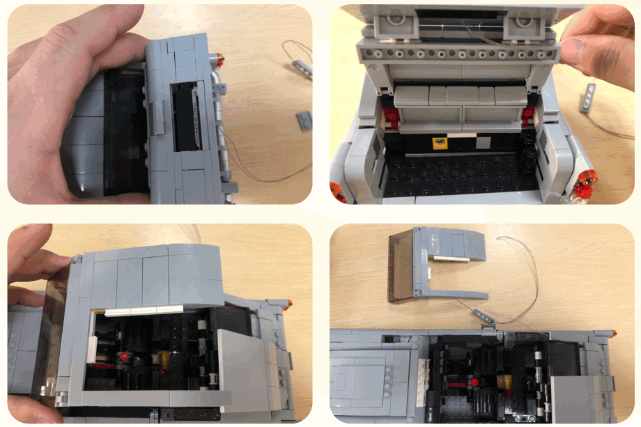 GAME OF BRICKS DB5 10262 Light Kit for James Bond Aston Martin - 9