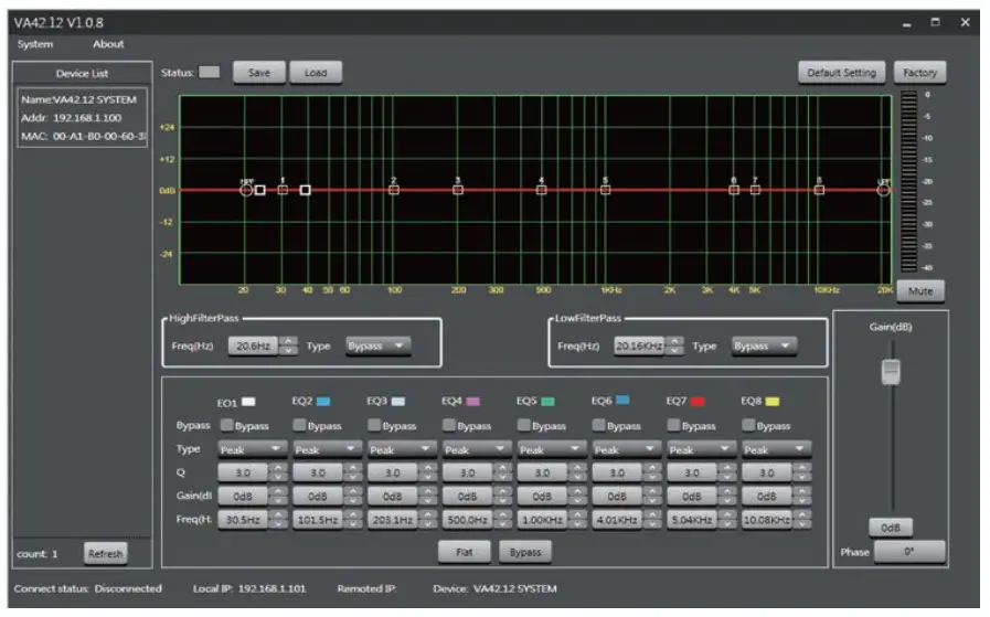 connection instruction