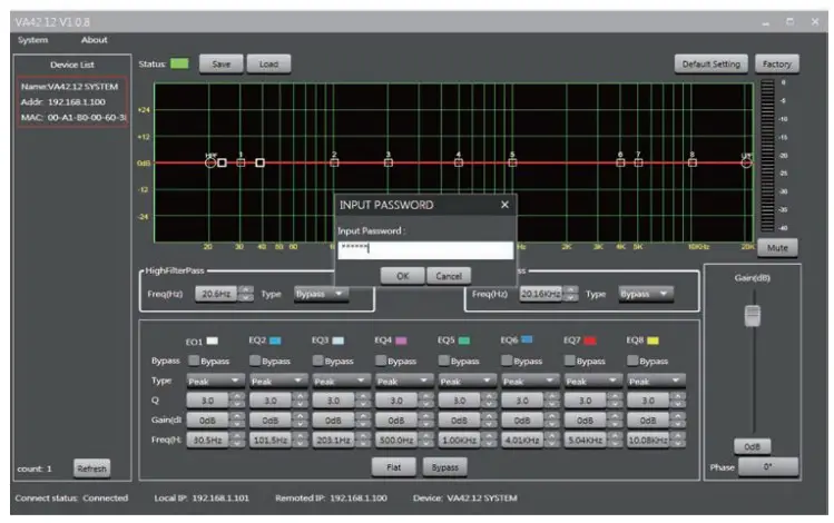 connection instruction