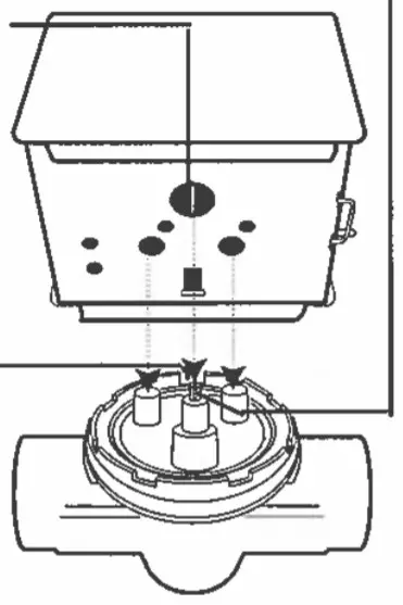 Honeywell VU4143H Motorized Zone Valves - mountiing 2
