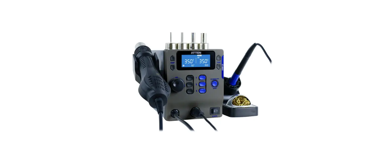 Atten St-8802 2 In 1 Rework Station User Manual Atten St-8802 2 In 1 Rework Station User Manual