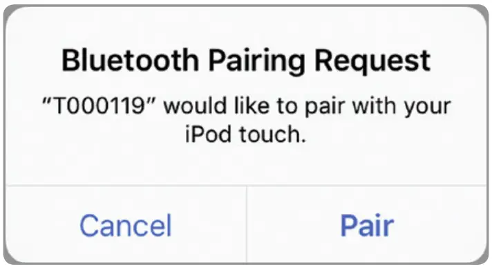 Bluetooth Pairing