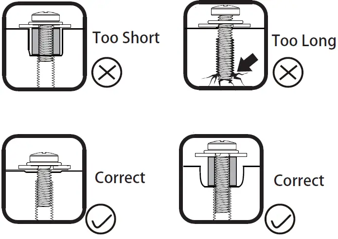 FORGING MOUNT HY4107 Wooden Base Universal TV Stand 06